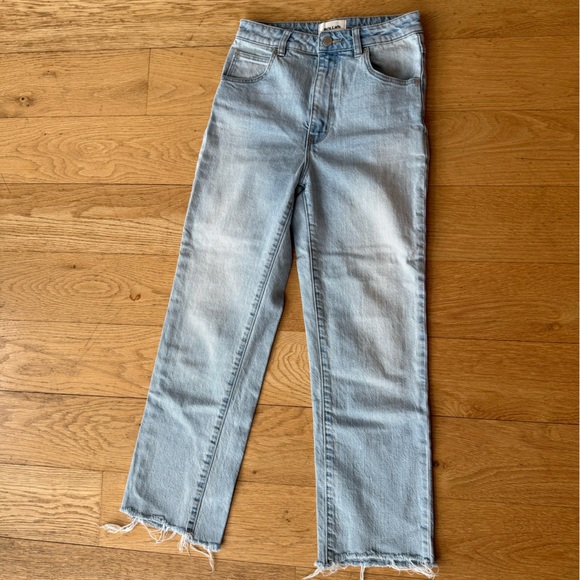 ROLLA'S High Rise Light Blue Jeans - Picture 2 of 5